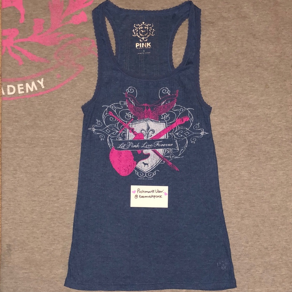NWOT Victoria’s Secret PINK Vintage Style Tank SM
